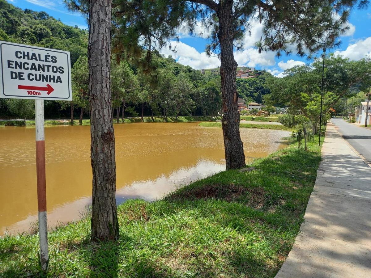 Chales Encantos De Cunha Verde Exterior foto